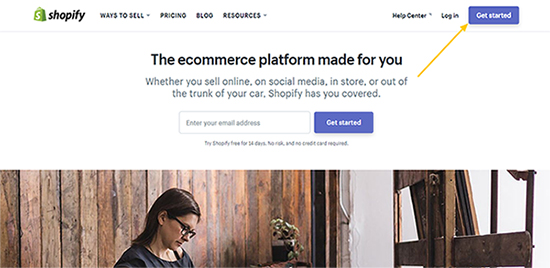 Shopify Get Started