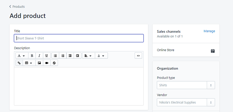 Shopify Add Products And Save