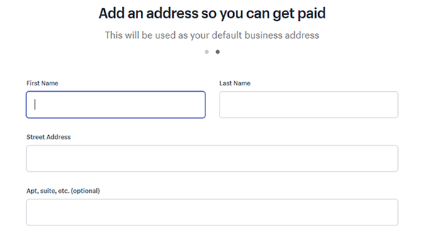 Shopify Add Business Address