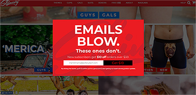 Email Popup For Discount Code