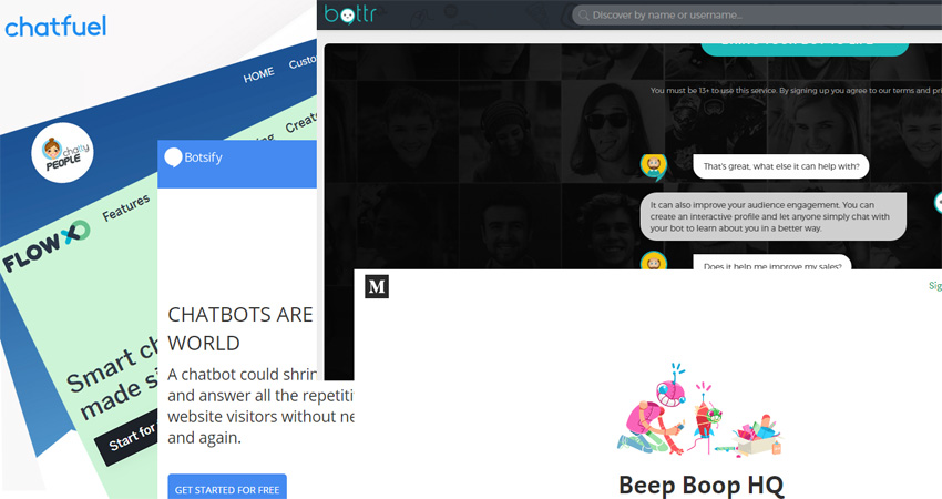 Chatbot Website collection