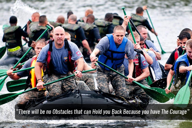 You Have Courage To Win Competition